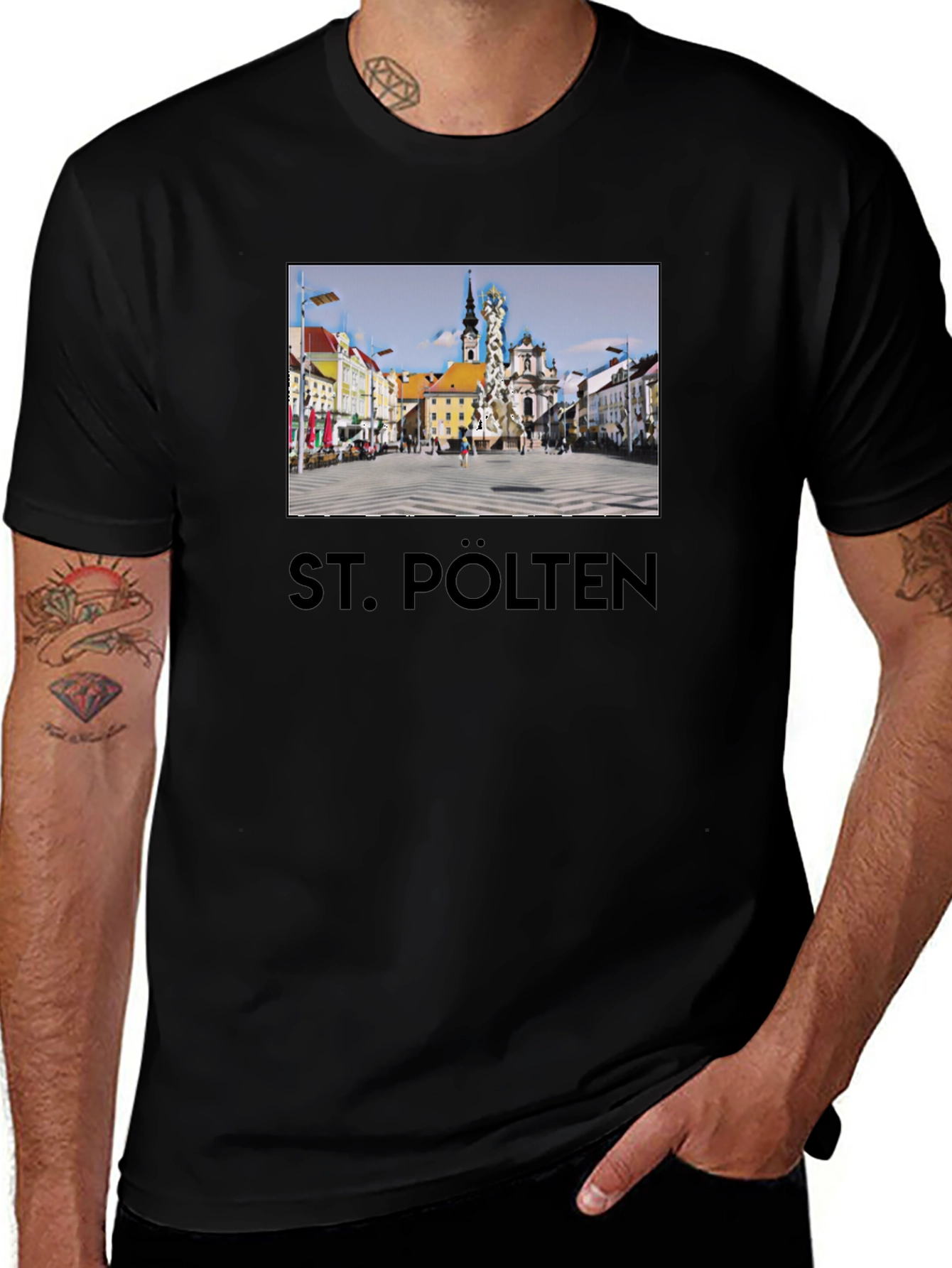 St. Pölten Austria T-Shirt | Travel Souvenir Tee