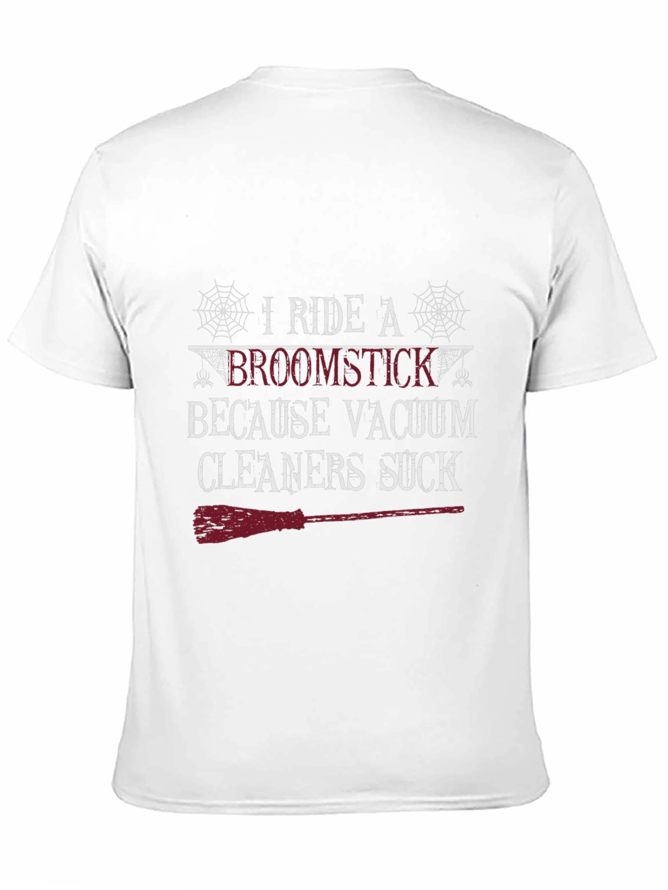 I Ride A Broomstick Halloween T-Shirt