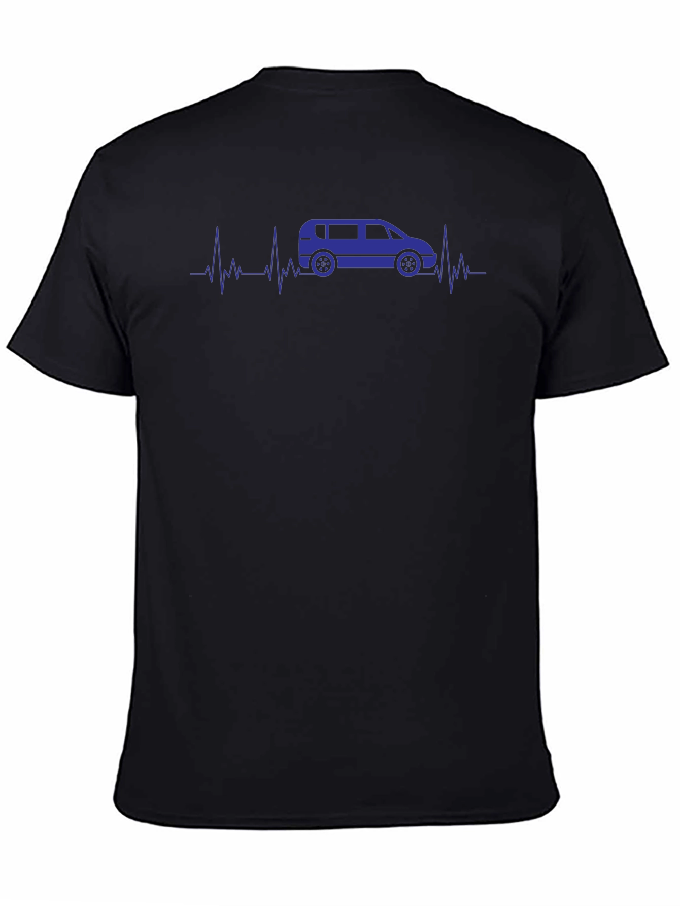 Van Life Heartbeat T-Shirt - Black