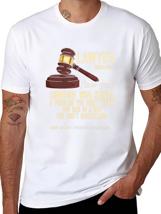 Lawyer Definition T-Shirt - Solves Problems You Didnt Know You Had