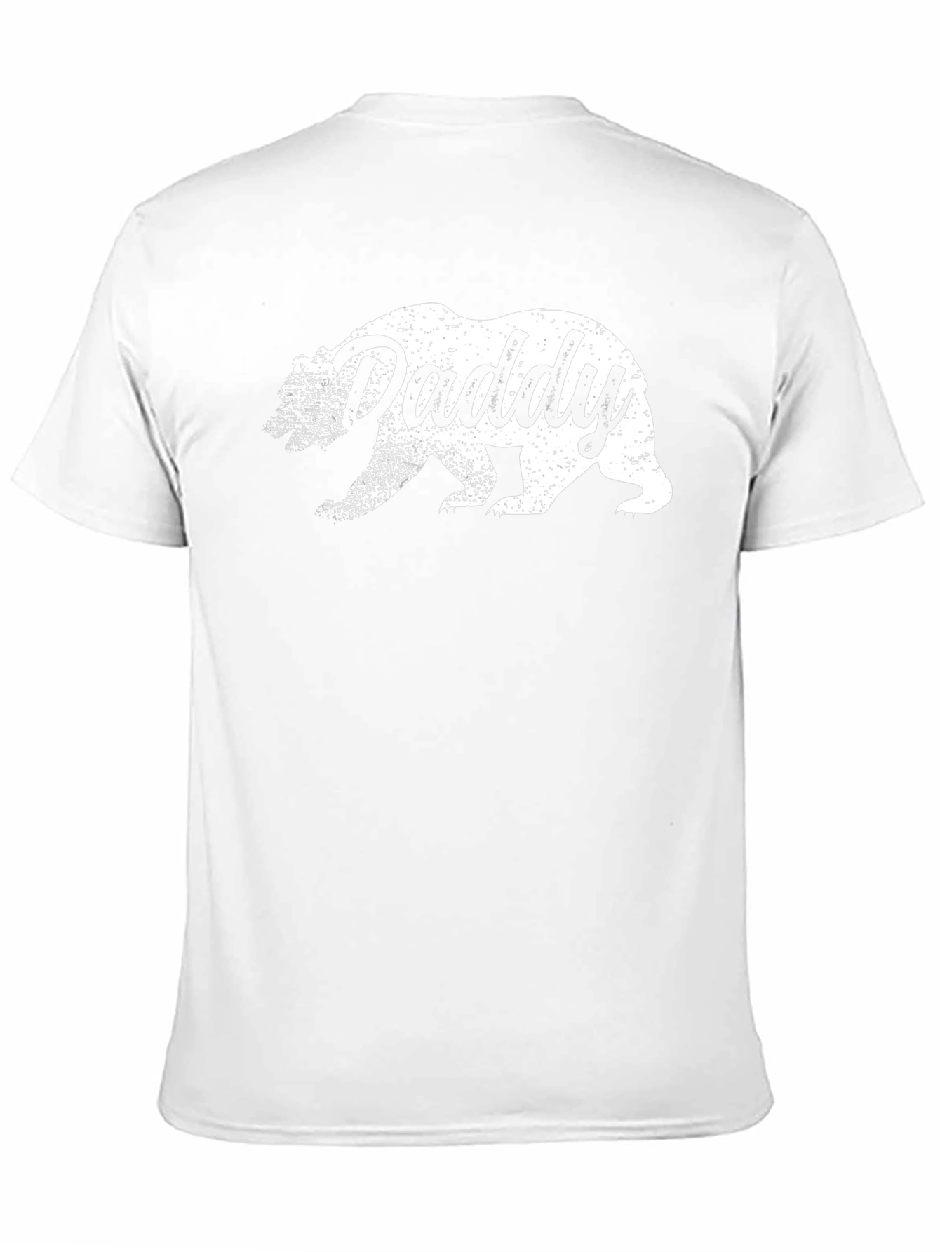 Daddy Bear Graphic T-Shirt - Black Cotton Tee