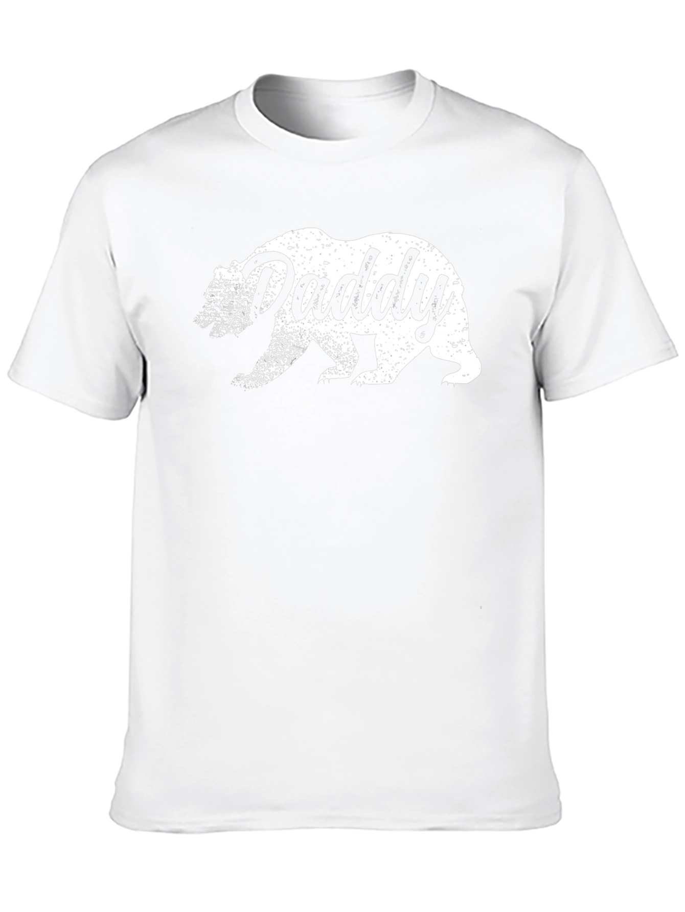 Daddy Bear Graphic T-Shirt - Black Cotton Tee
