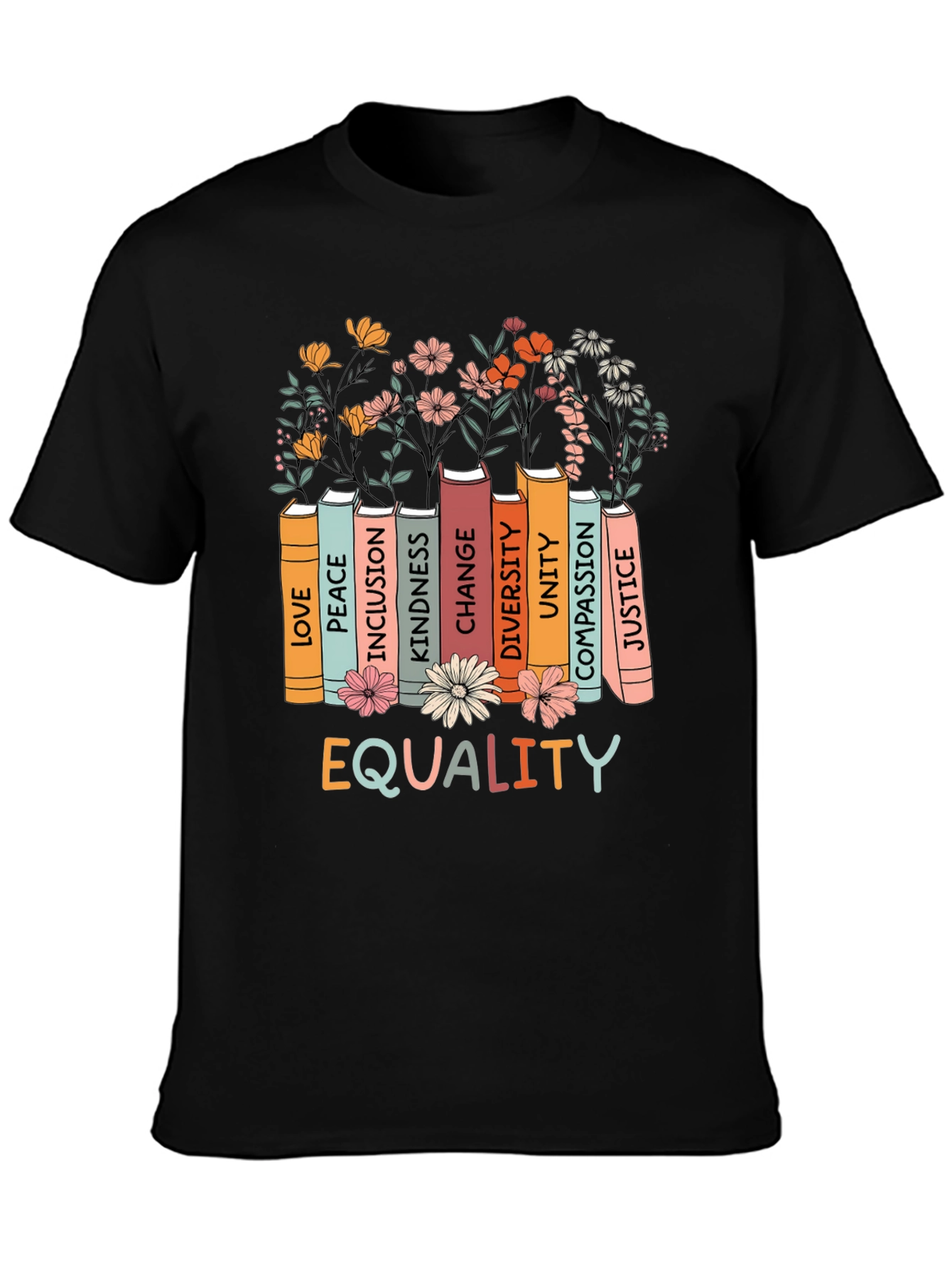 Equality Book Stack T-Shirt