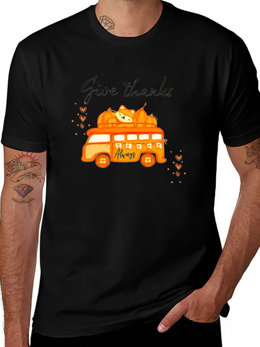 Thanksgiving Van Graphic Tee