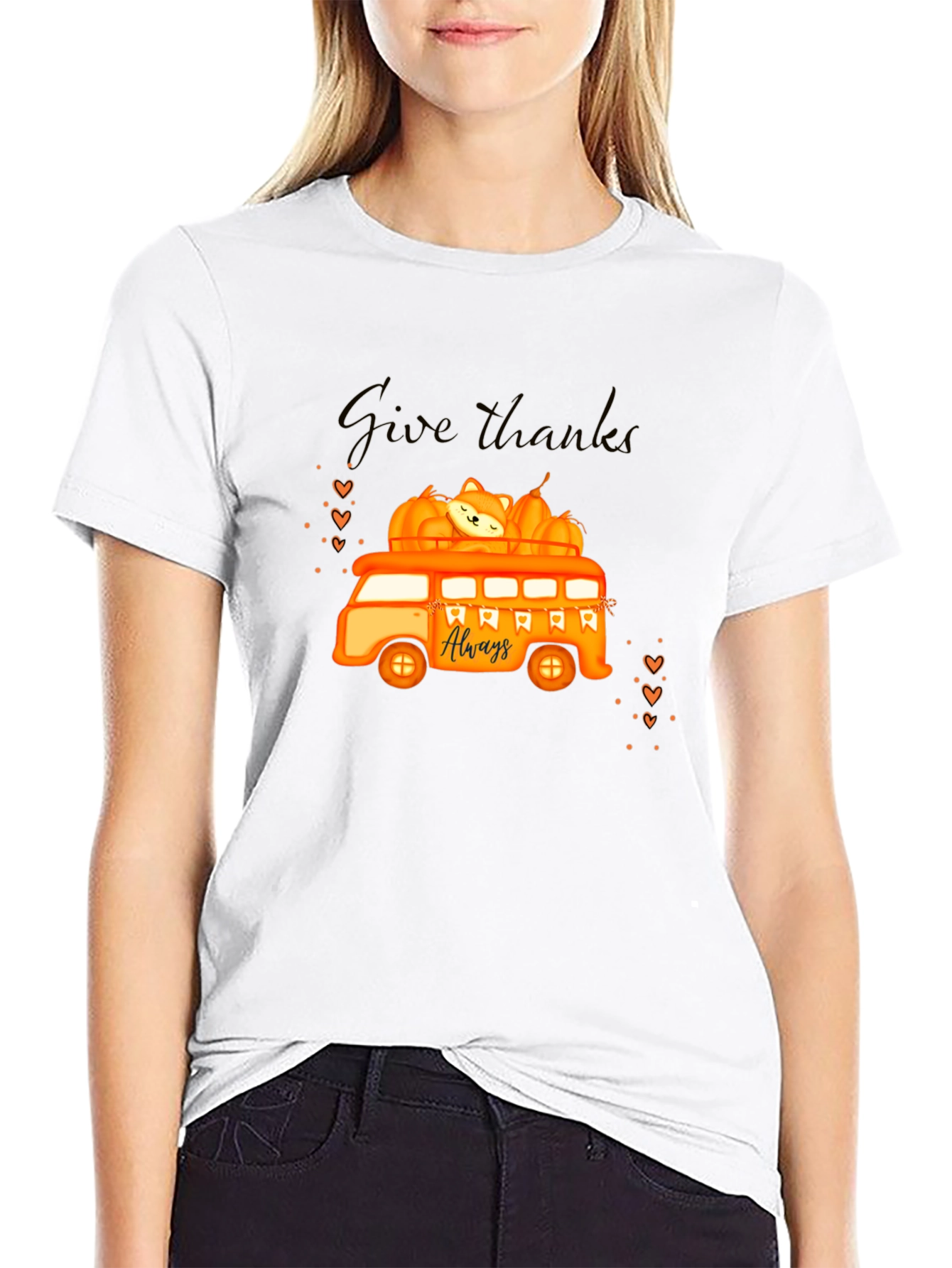 Thanksgiving Van Graphic Tee