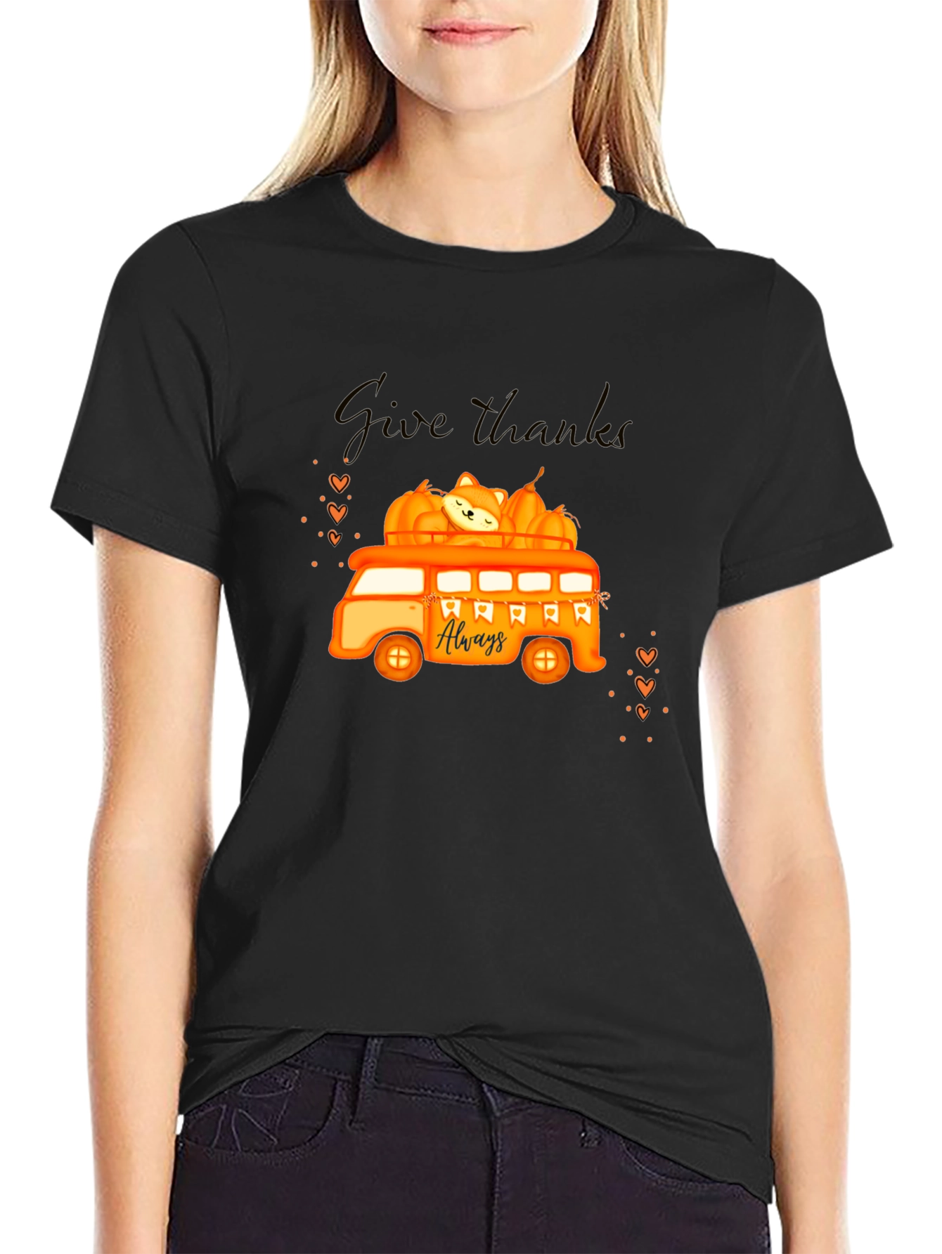 Thanksgiving Van Graphic Tee