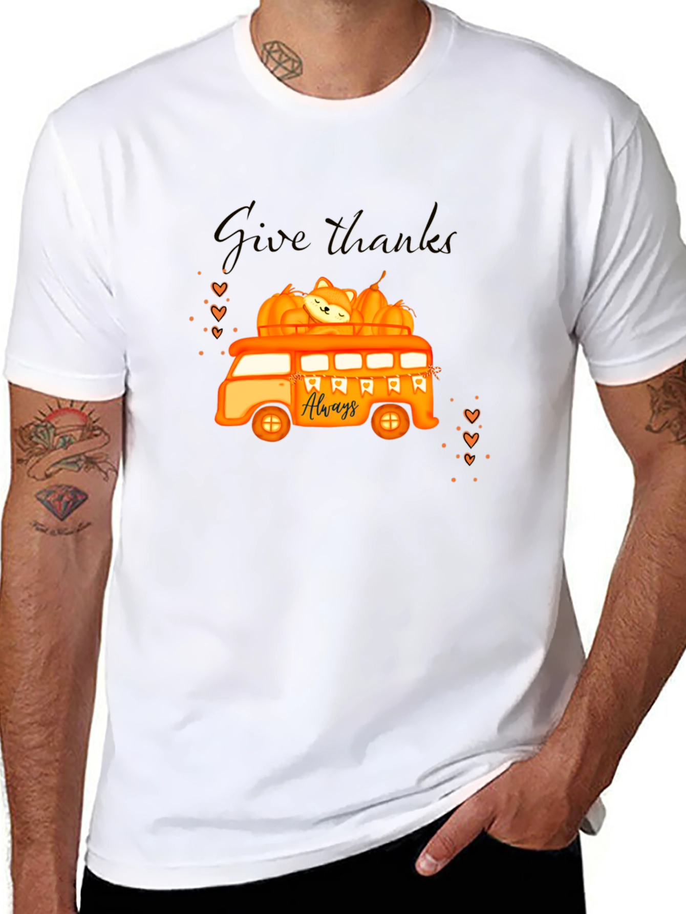 Thanksgiving Van Graphic Tee