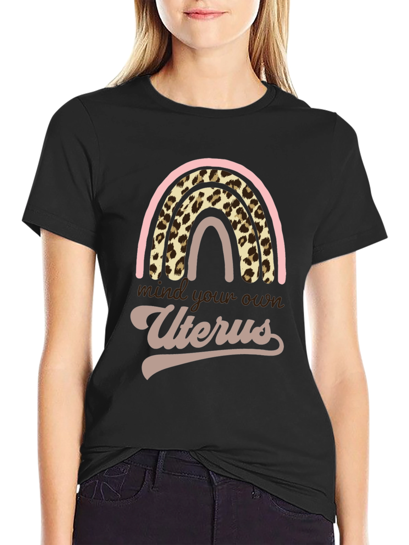 Mind Your Own Uterus Graphic T-Shirt