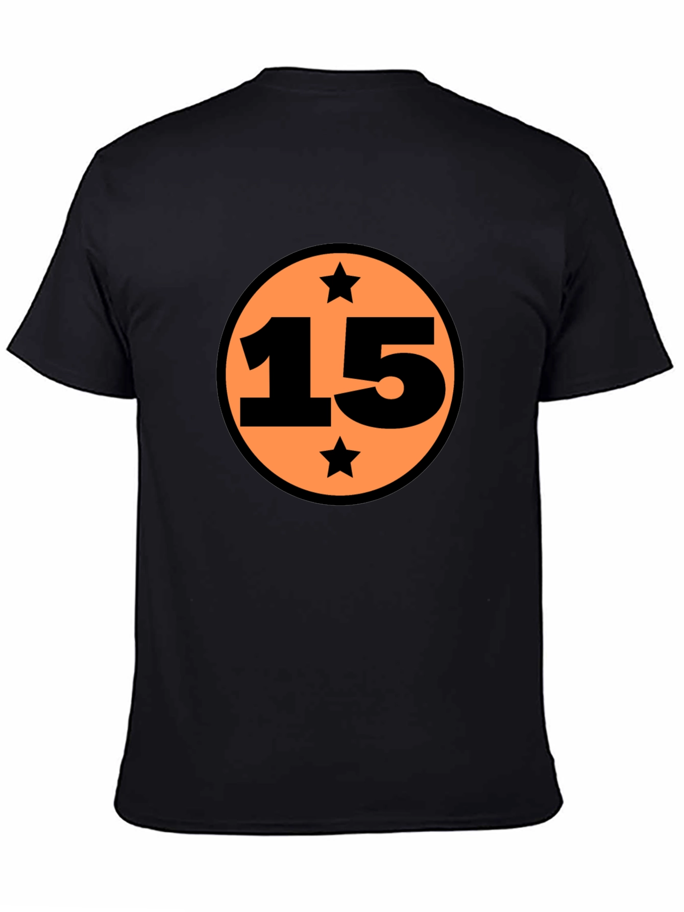 Graphic Tee: Number 15 Star Design