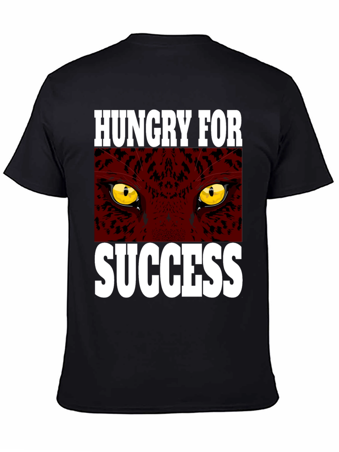 Hungry for Success Graphic Tee - Black T-Shirt