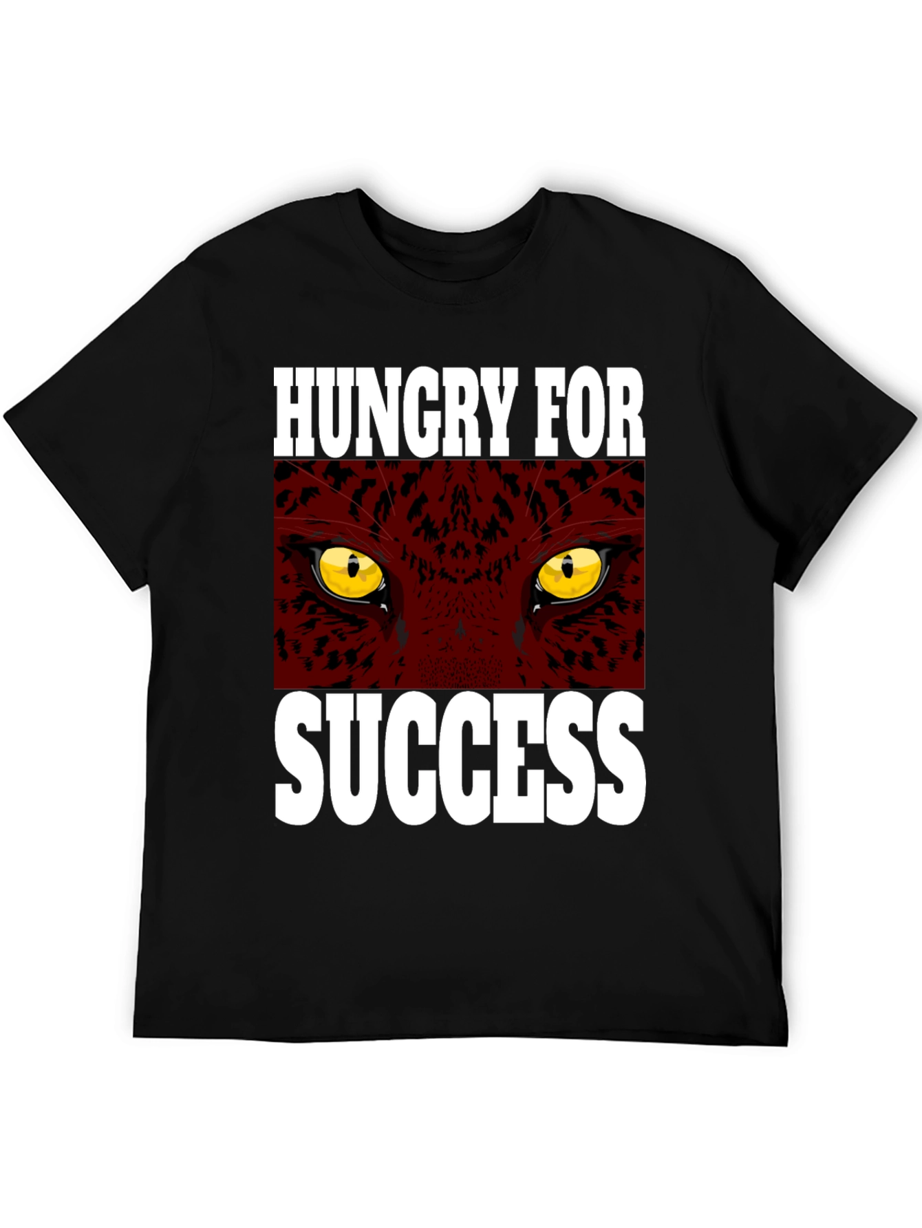 Hungry for Success Graphic Tee - Black T-Shirt