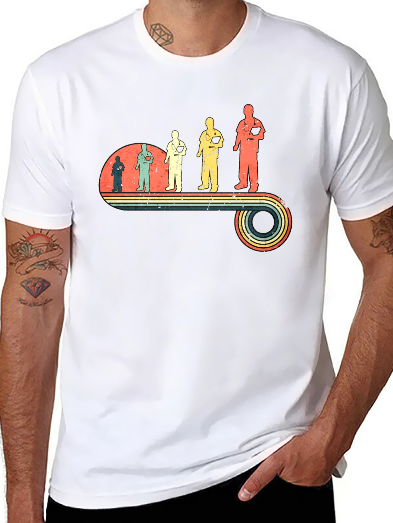Retro Doctor Evolution T-Shirt