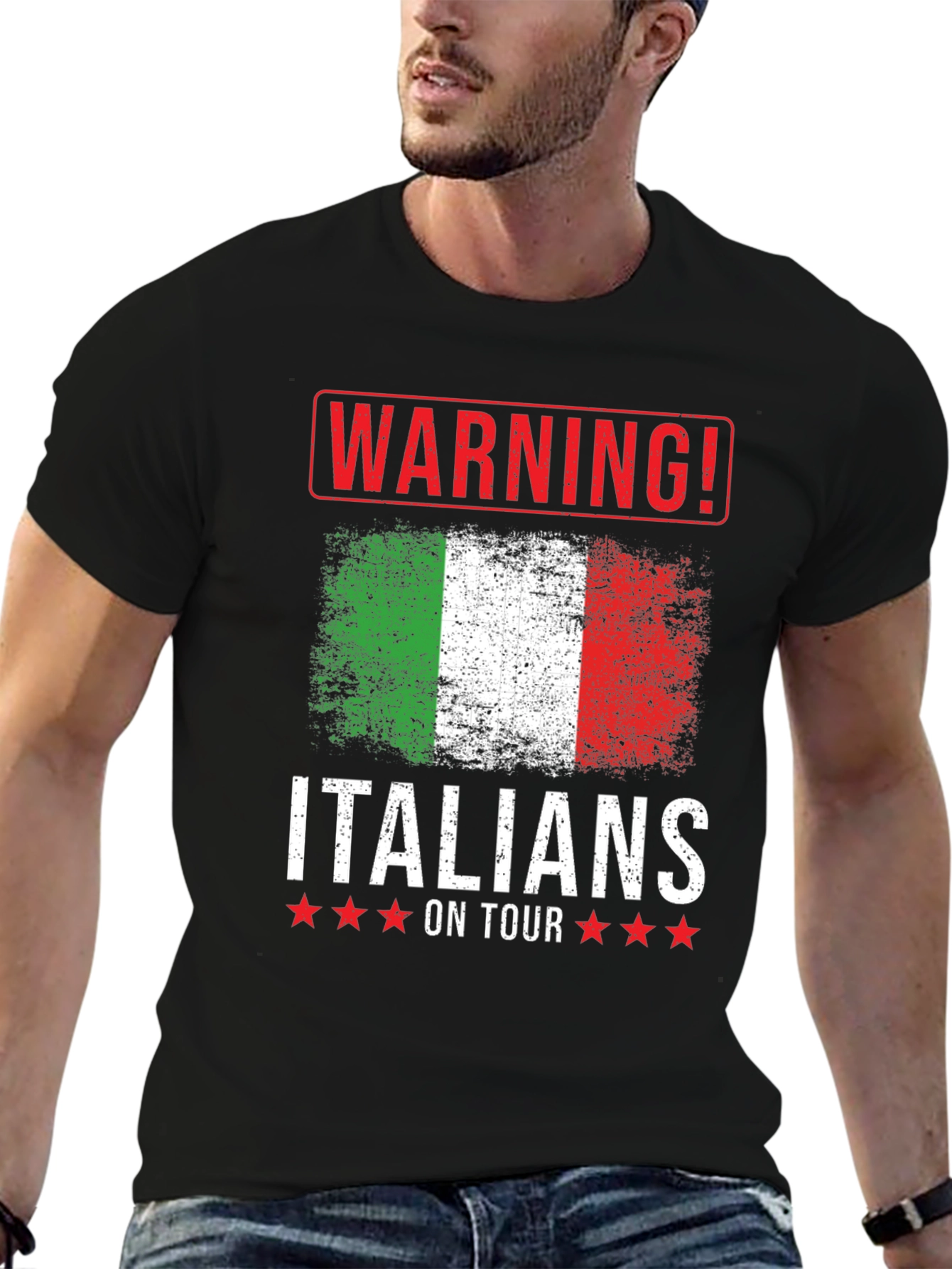 Warning! Italians on Tour T-Shirt