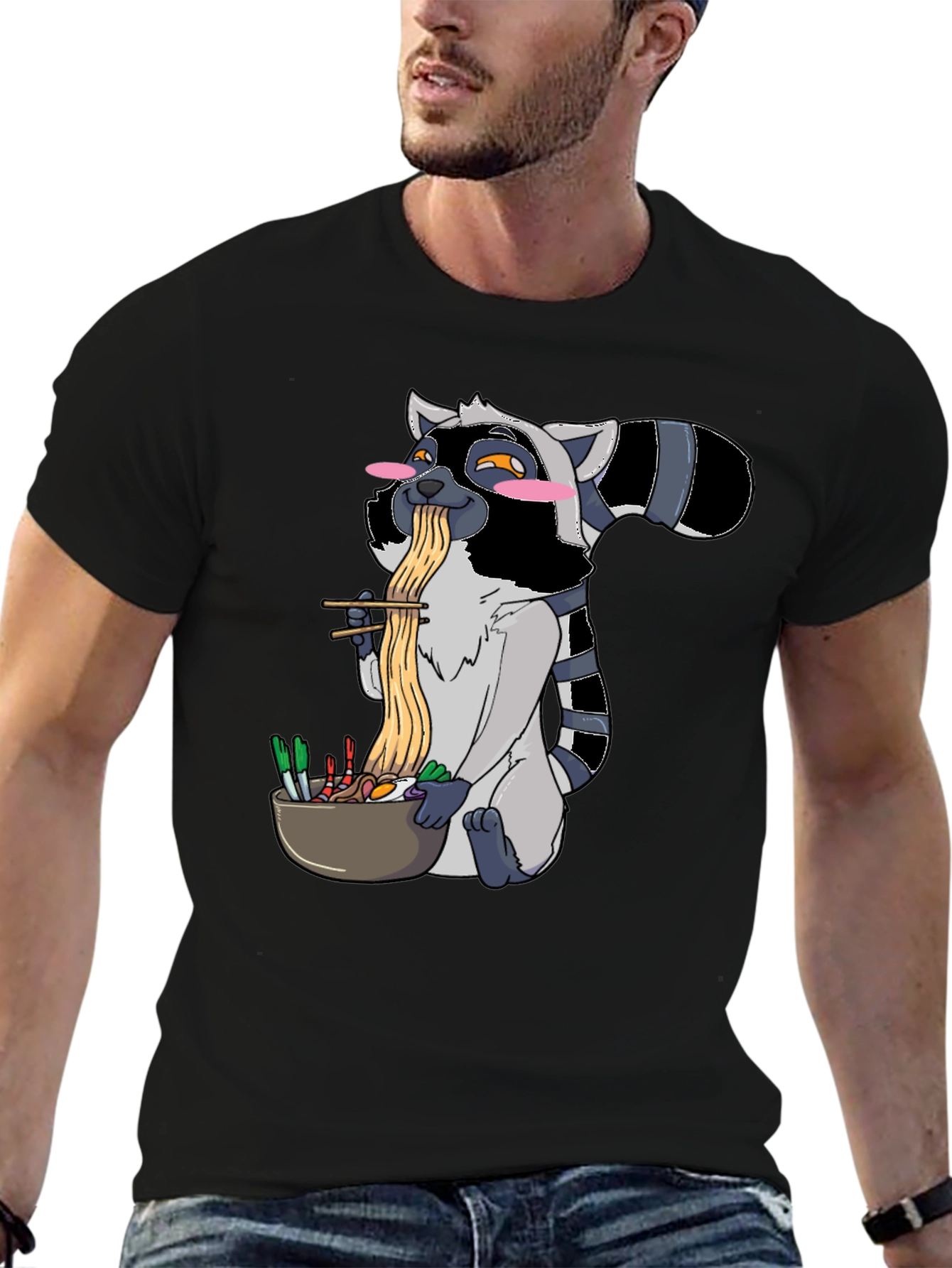 Raccoon Ramen T-Shirt
