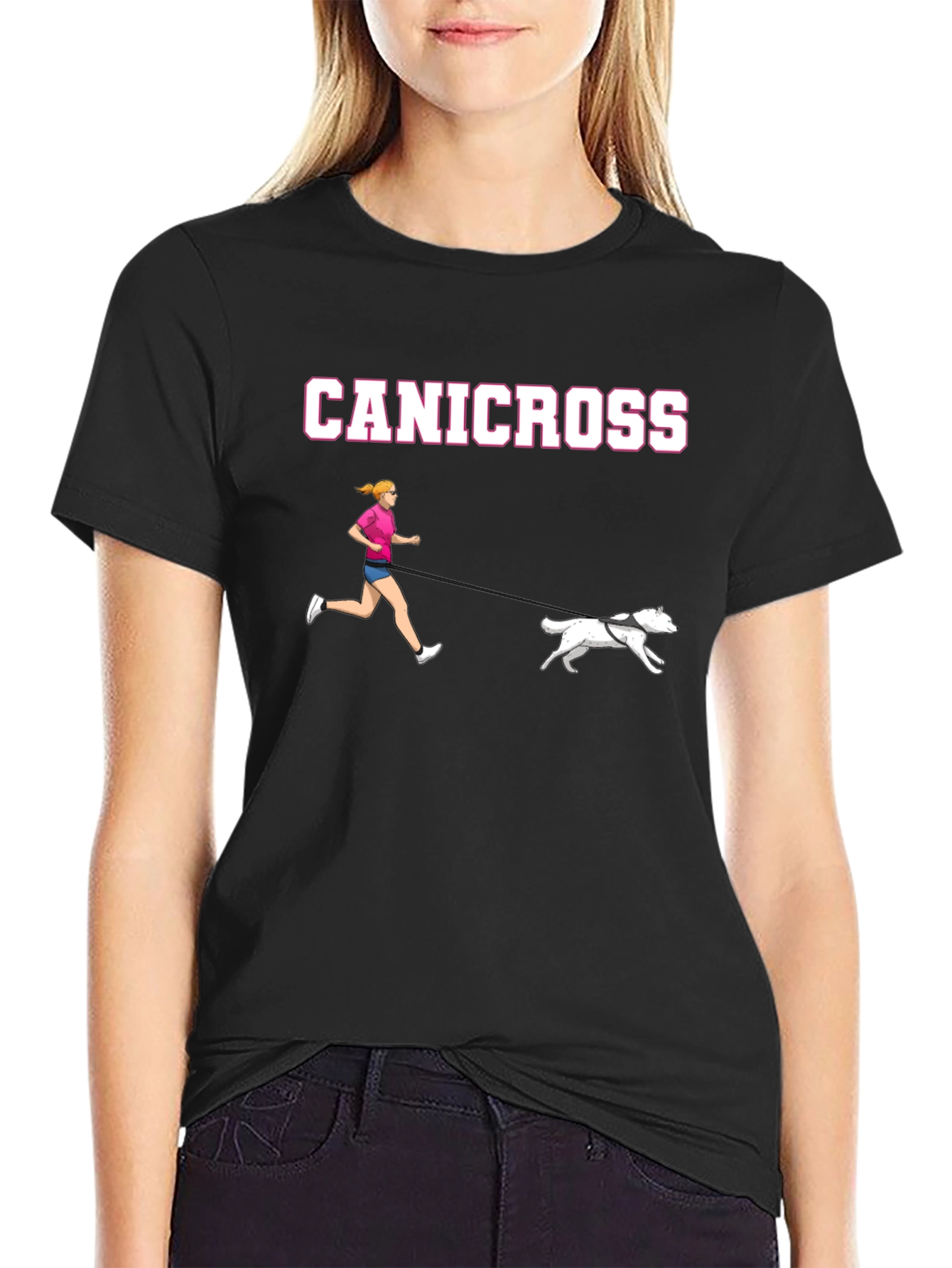 Canicross T-Shirt - Run with Your Dog