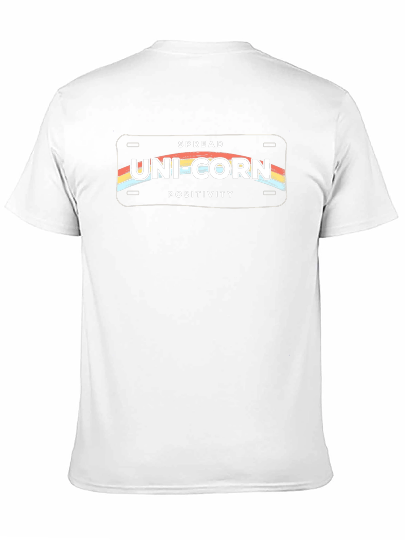 Unicorn Positivity Graphic Tee - Black