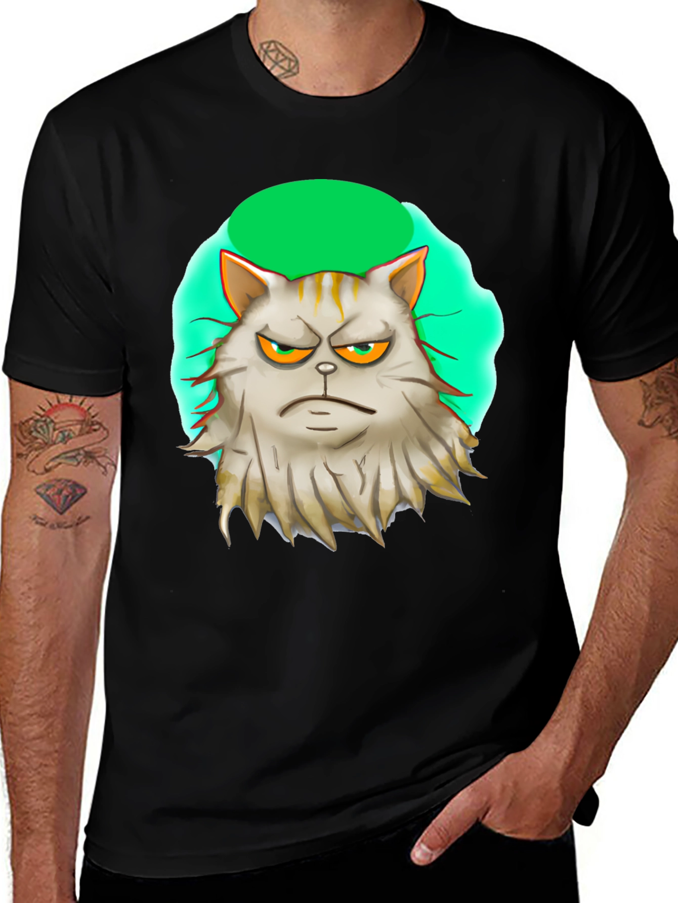 Grumpy Cat T-Shirt - Unique Graphic Tee
