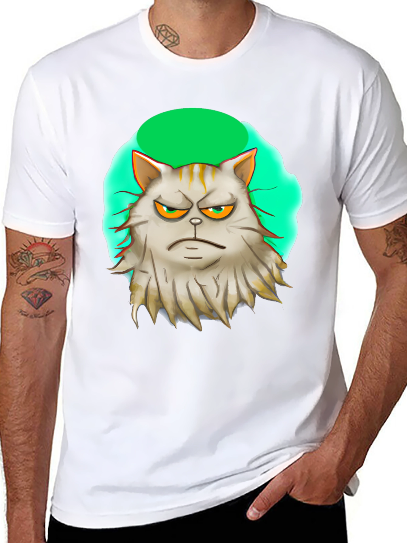 Grumpy Cat T-Shirt - Unique Graphic Tee