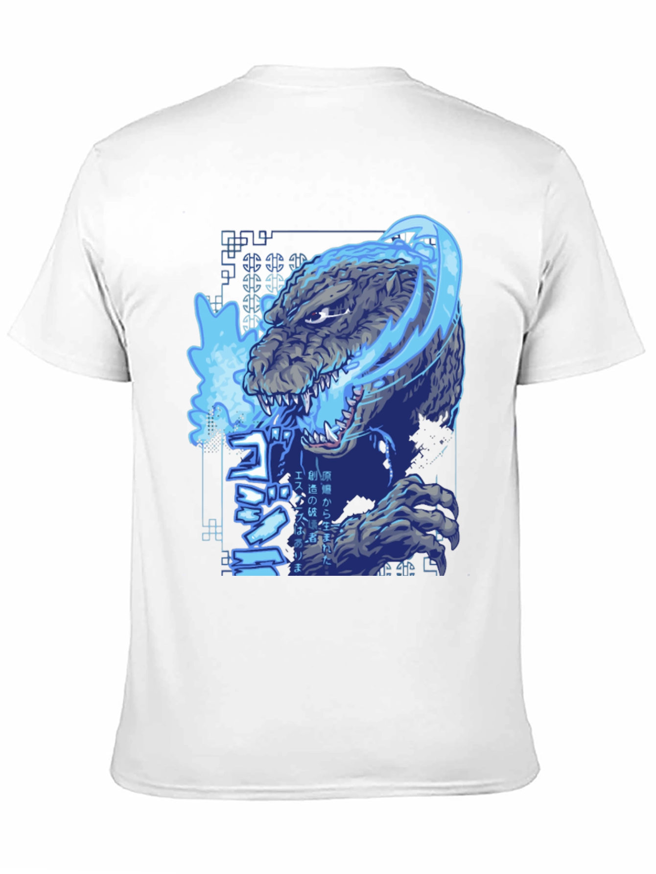 Godzilla Graphic Print T-Shirt