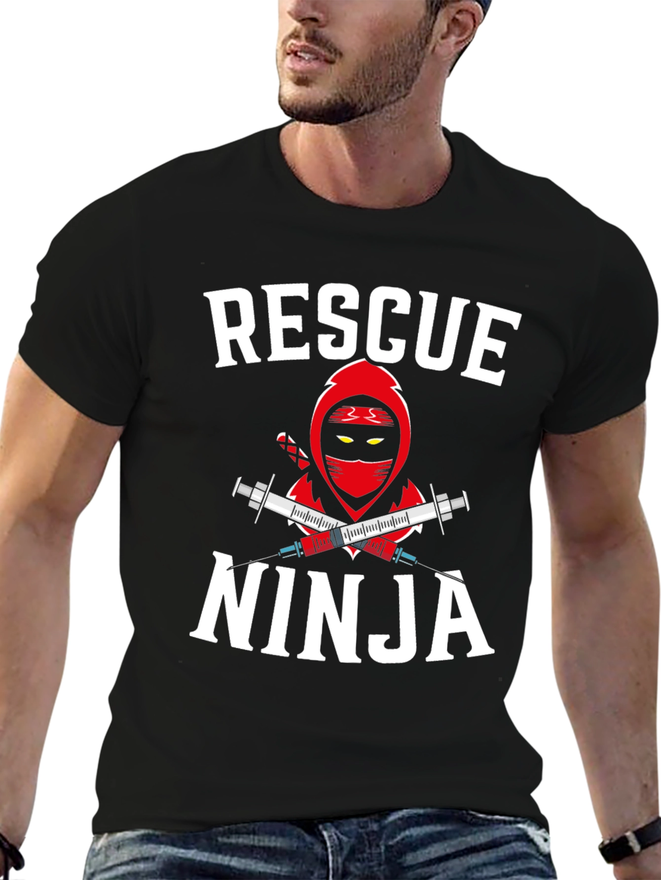 Rescue Ninja Graphic T-Shirt