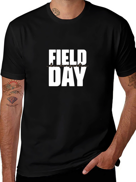 Field Day T-Shirt - Black Cotton Tee