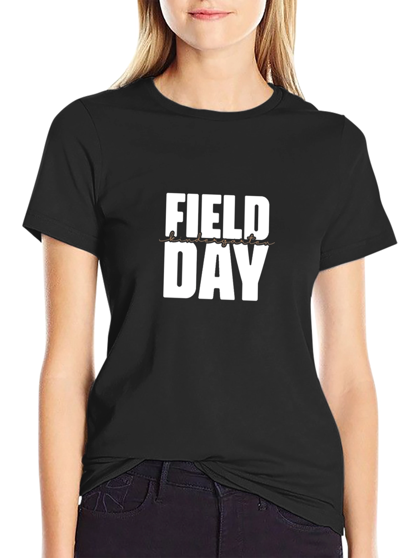 Field Day T-Shirt - Black Cotton Tee