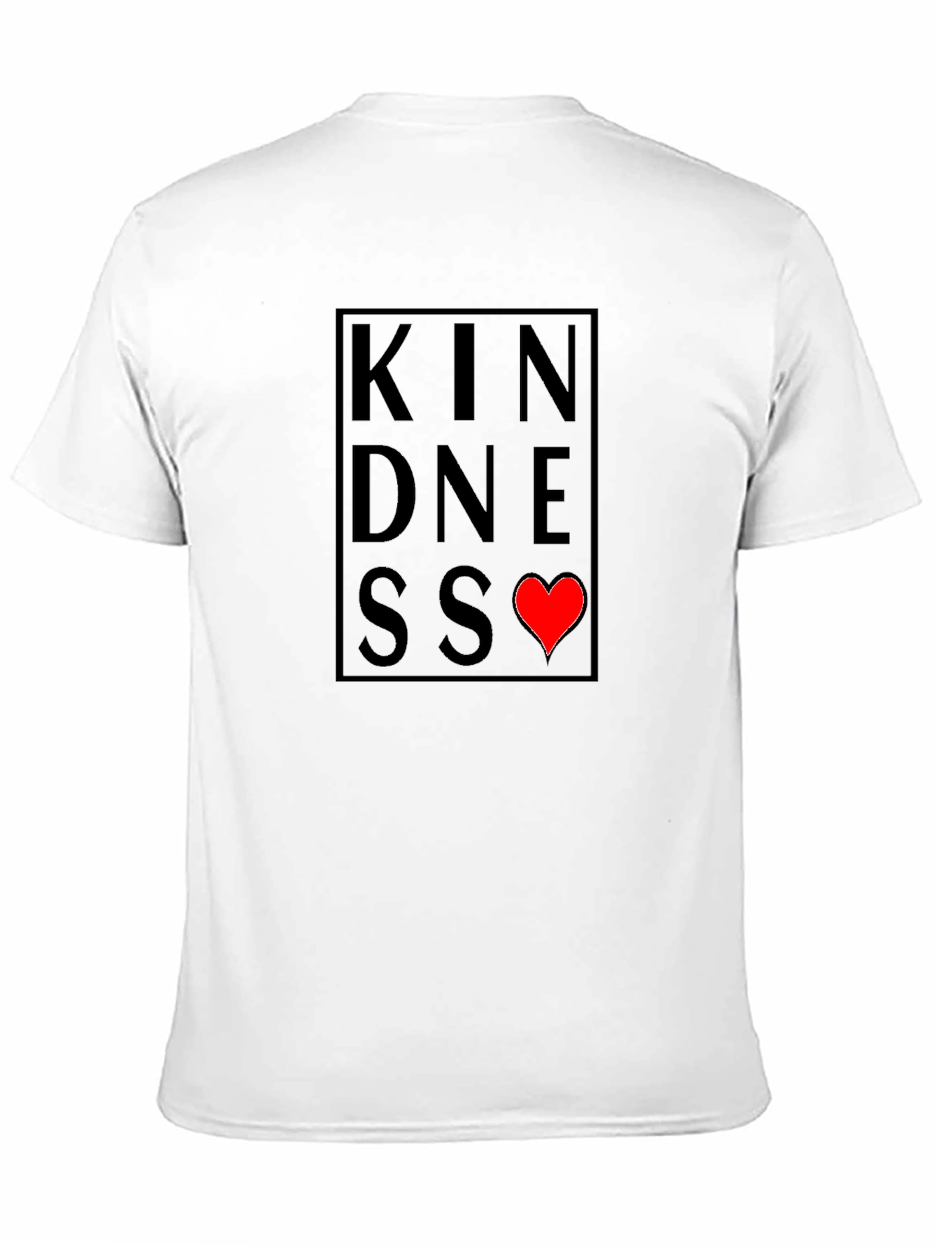 Kindness Heart Graphic Tee - Soft Cotton Blend Shirt