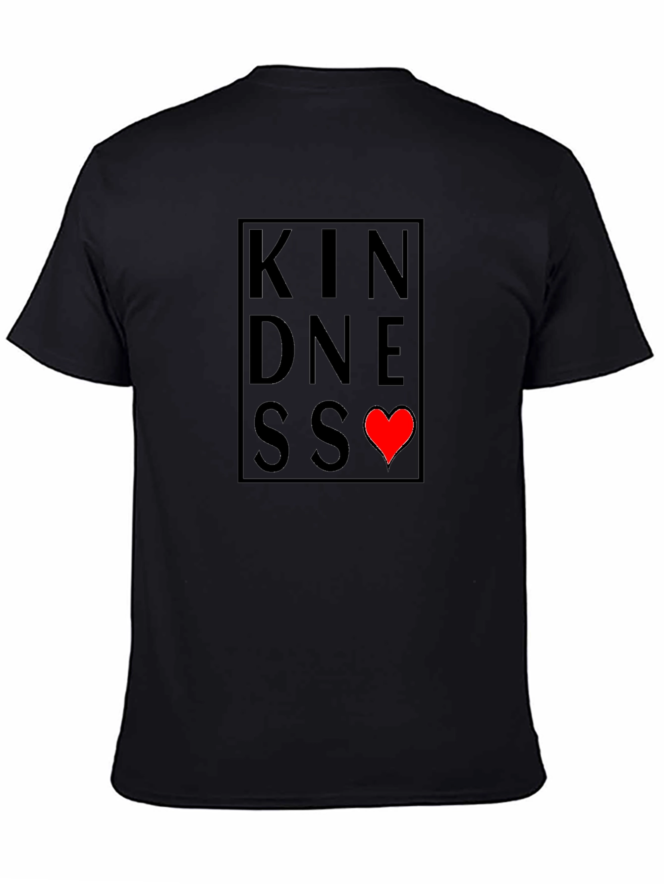 Kindness Heart Graphic Tee - Soft Cotton Blend Shirt