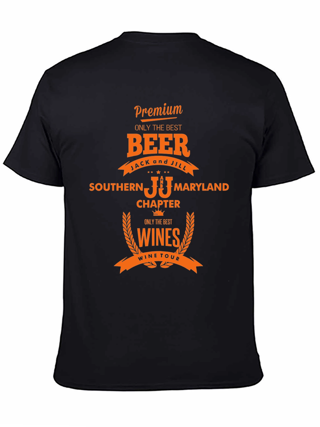 Premium Beer and Wine Tour T-Shirt