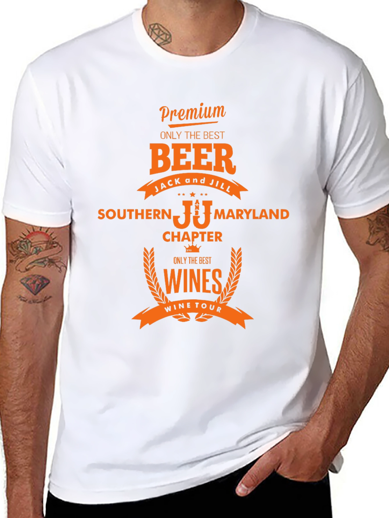 Premium Beer and Wine Tour T-Shirt