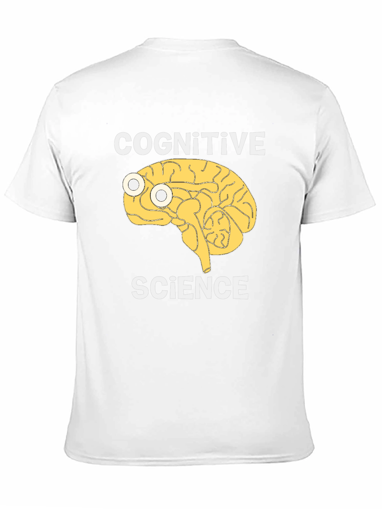 Cognitive Science Brain Graphic T-Shirt