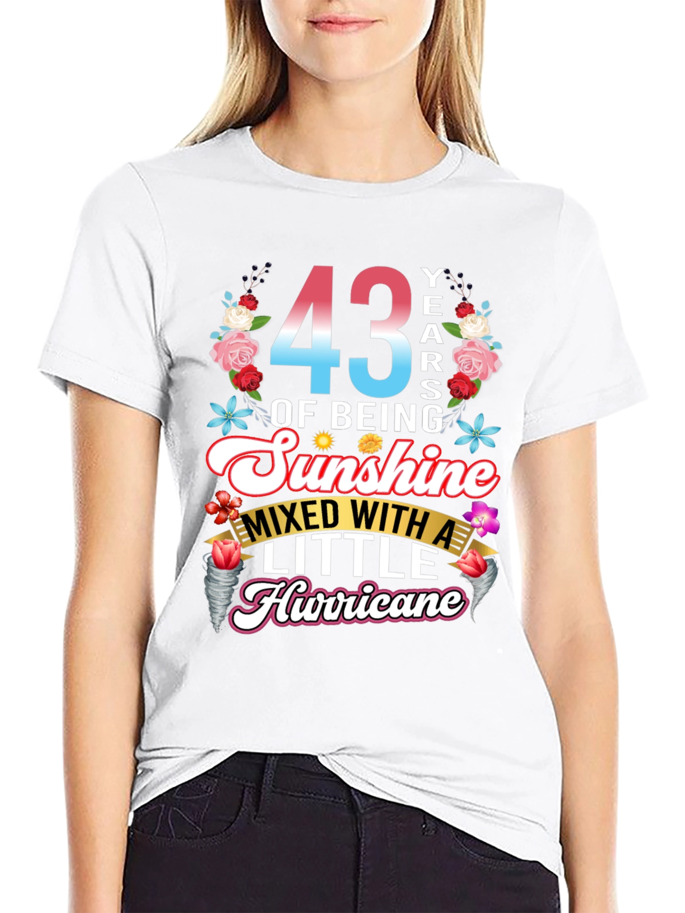 43 Years of Sunshine Hurricane T-Shirt