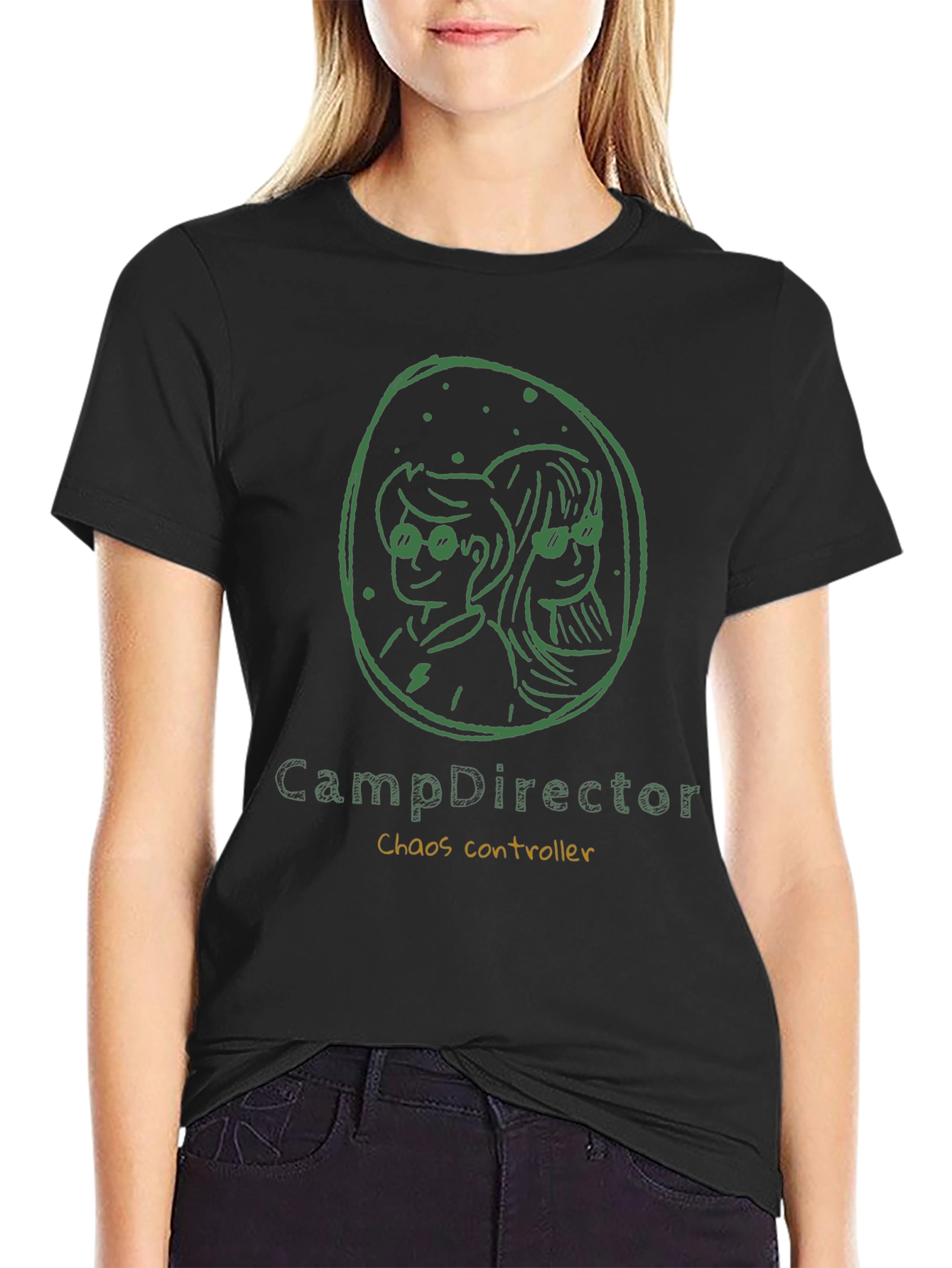 Camp Director Chaos Controller Graphic T-Shirt