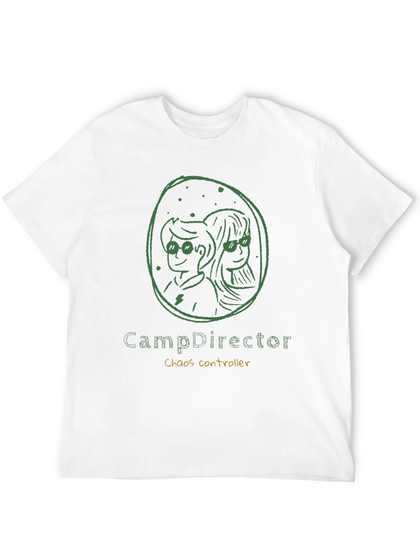 Camp Director Chaos Controller Graphic T-Shirt
