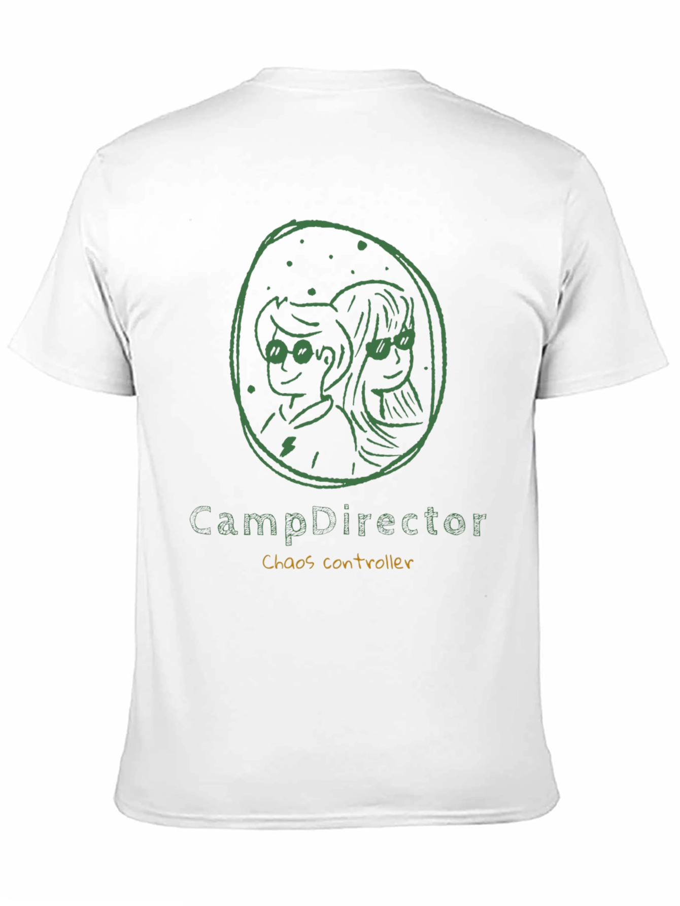 Camp Director Chaos Controller Graphic T-Shirt