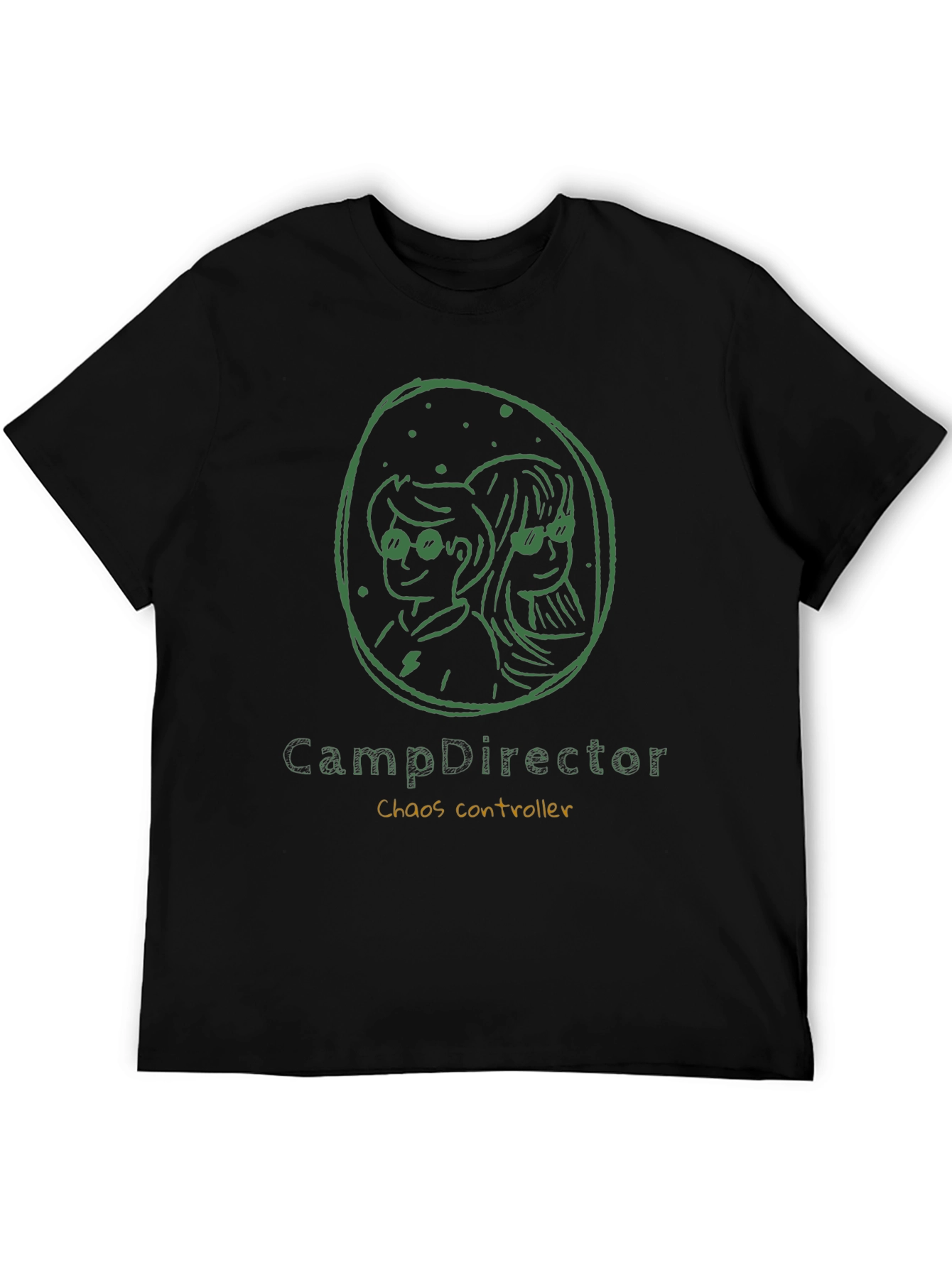 Camp Director Chaos Controller Graphic T-Shirt
