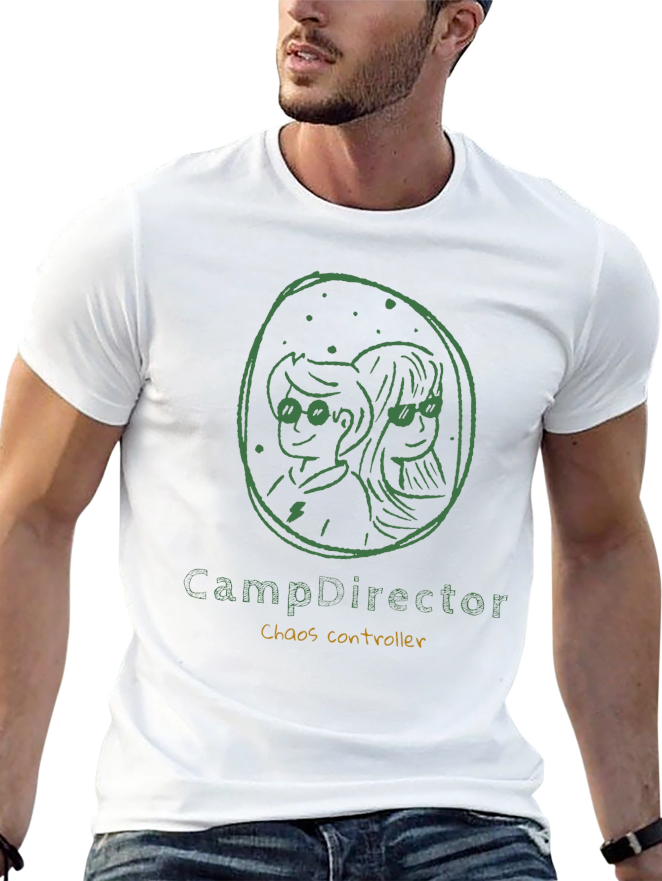 Camp Director Chaos Controller Graphic T-Shirt