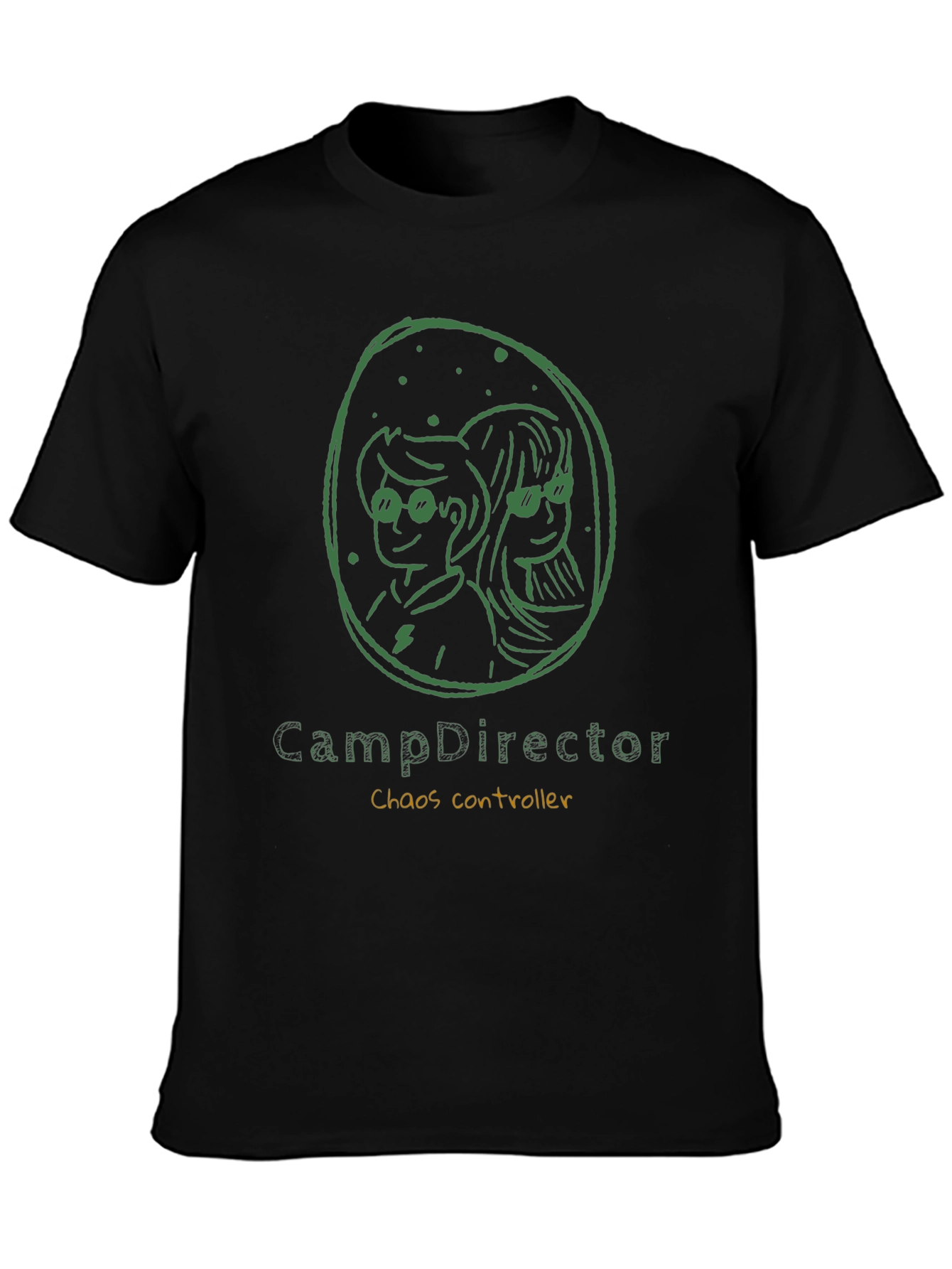 Camp Director Chaos Controller Graphic T-Shirt