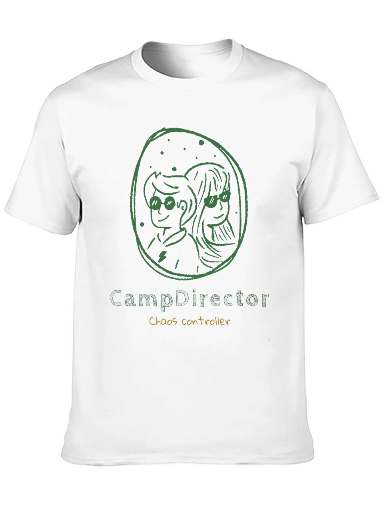 Camp Director Chaos Controller Graphic T-Shirt