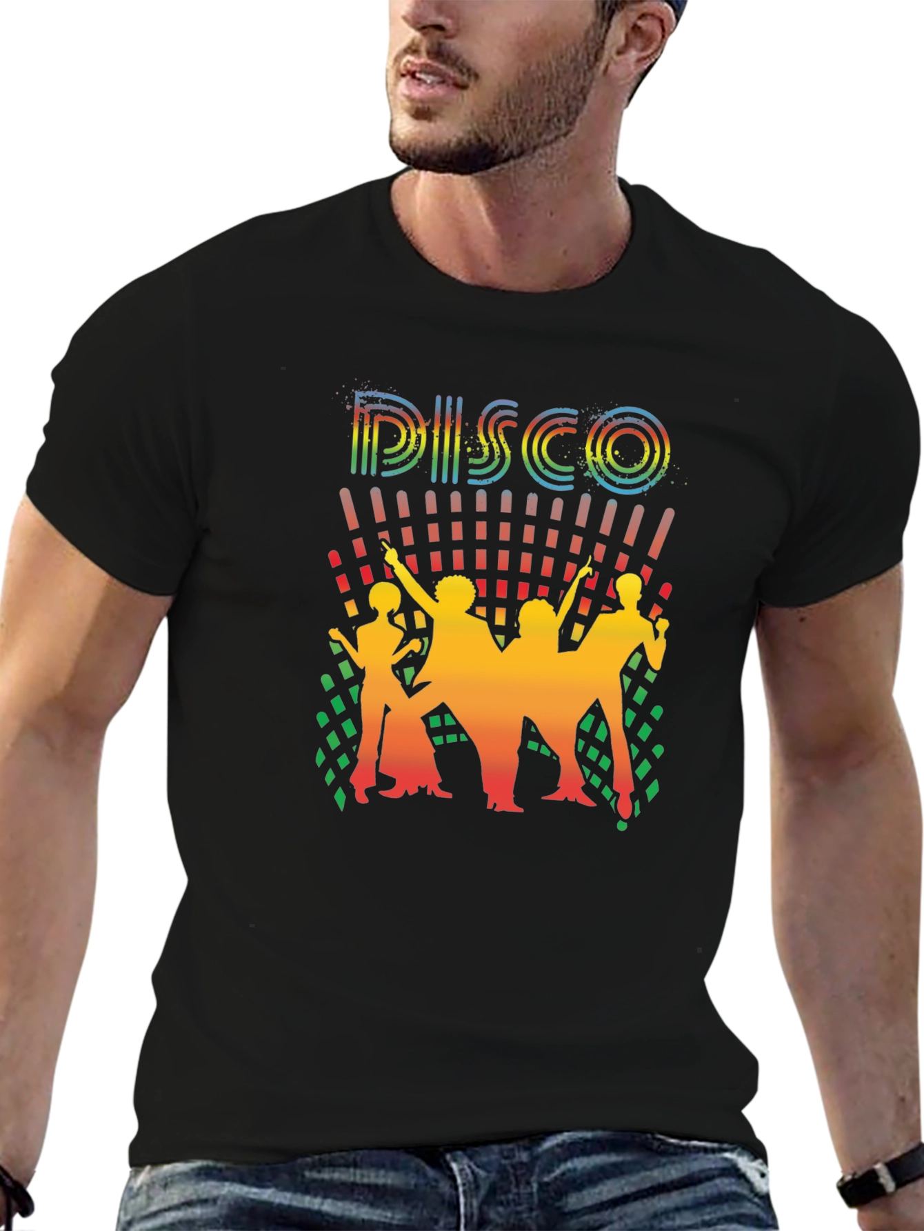 Retro Disco T-Shirt - Groovy Dance Party Tee