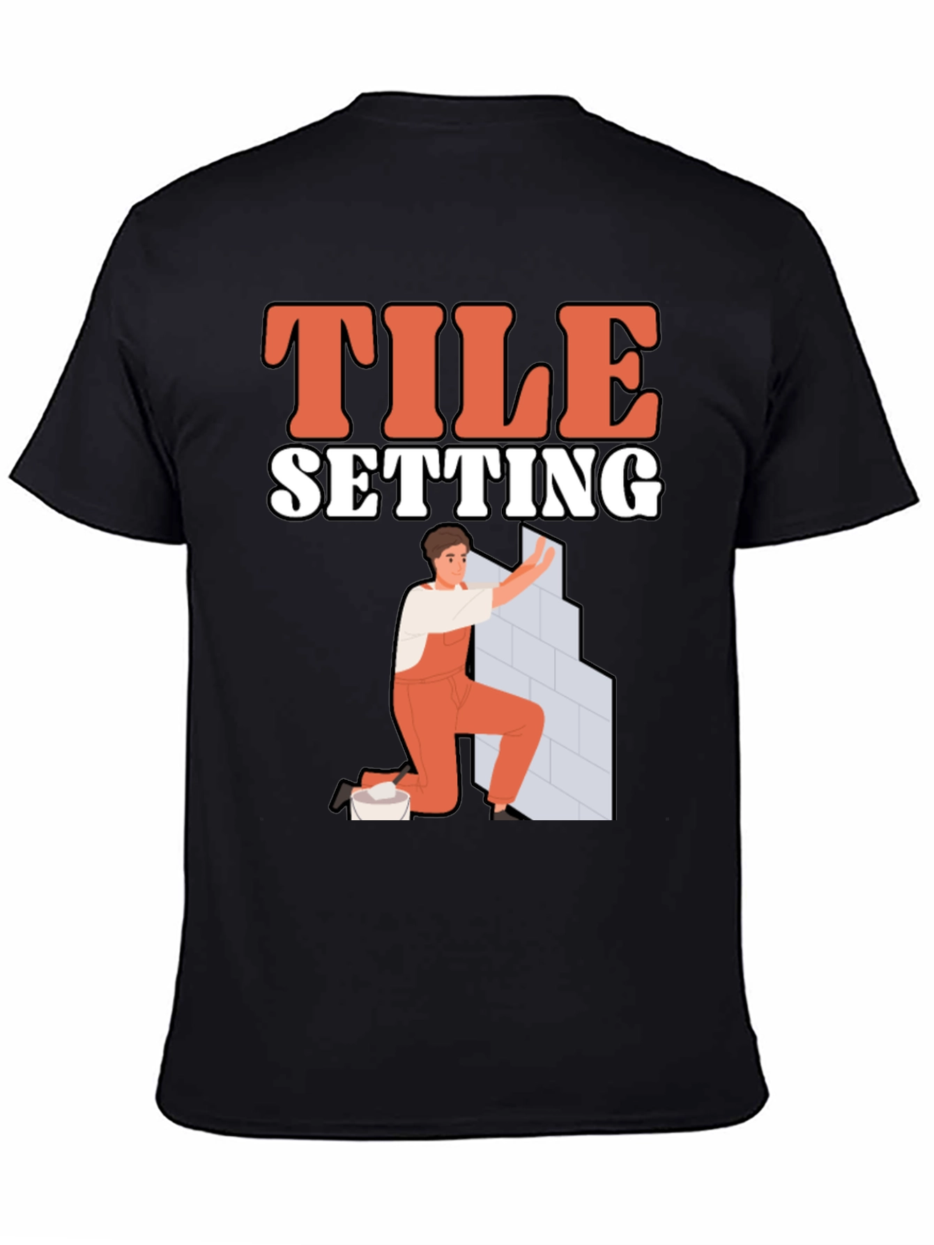 Tile Setting T-Shirt - Handyman Tee