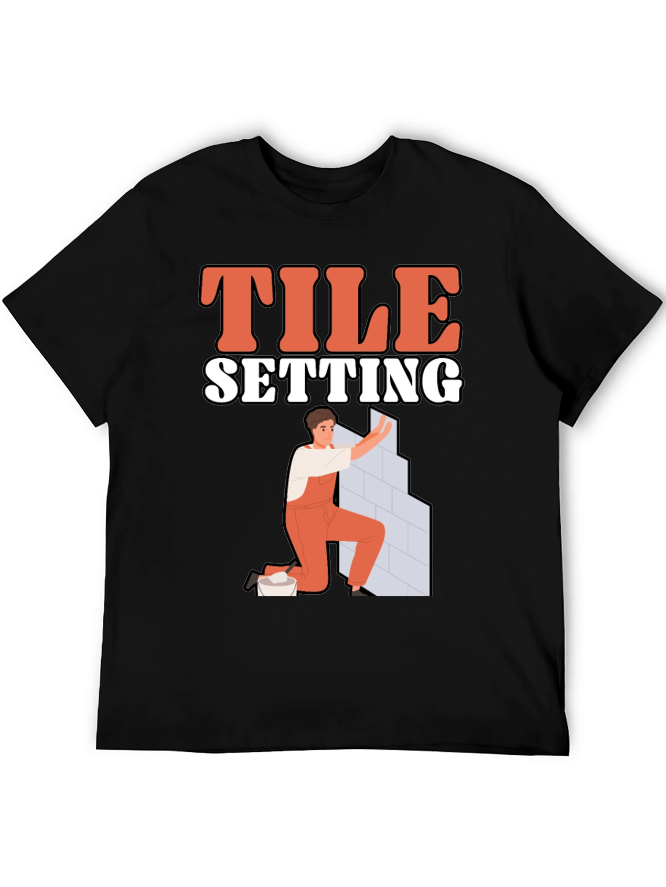 Tile Setting T-Shirt - Handyman Tee