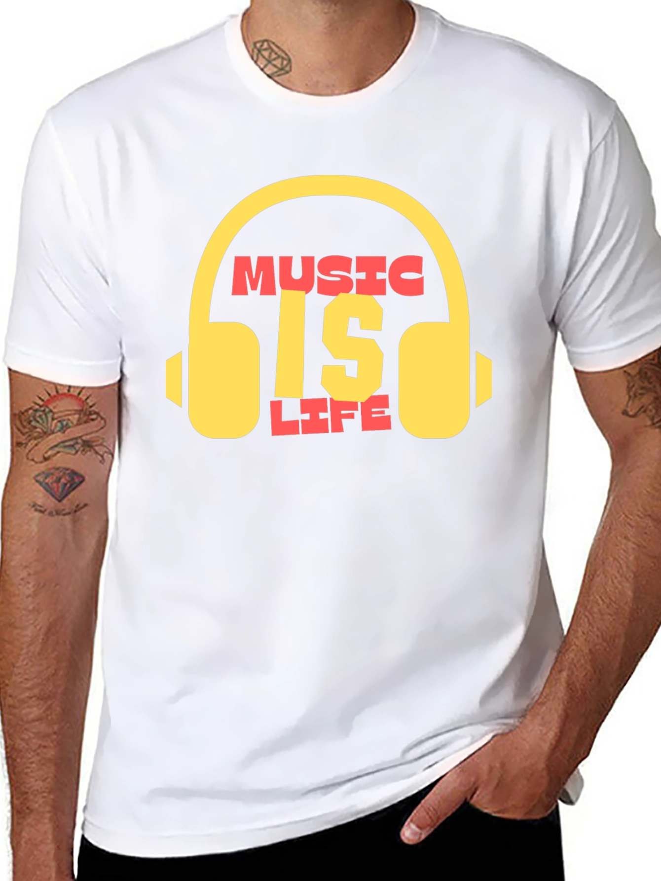 Music is Life T-Shirt