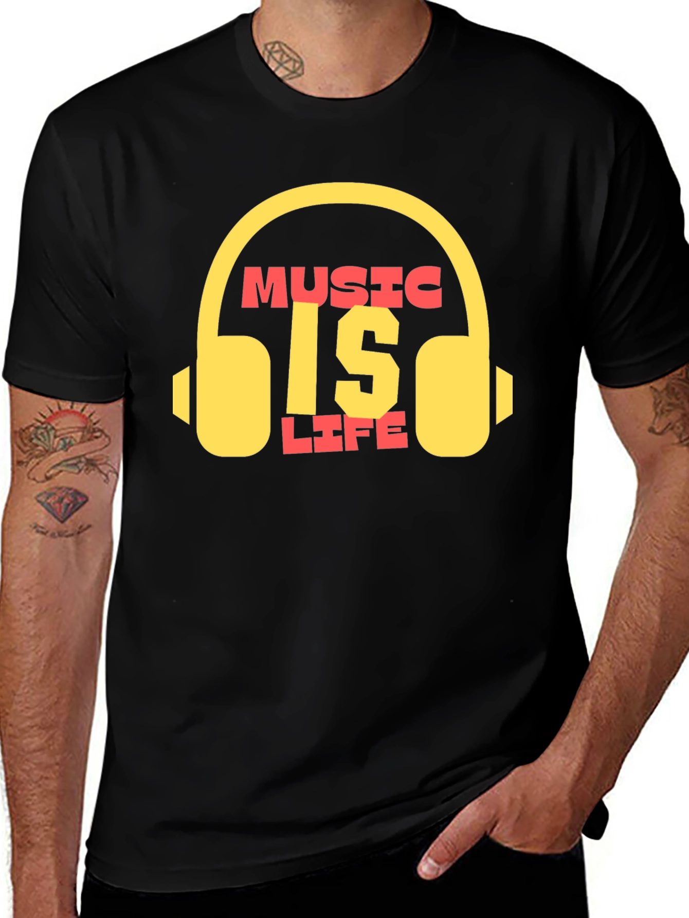 Music is Life T-Shirt