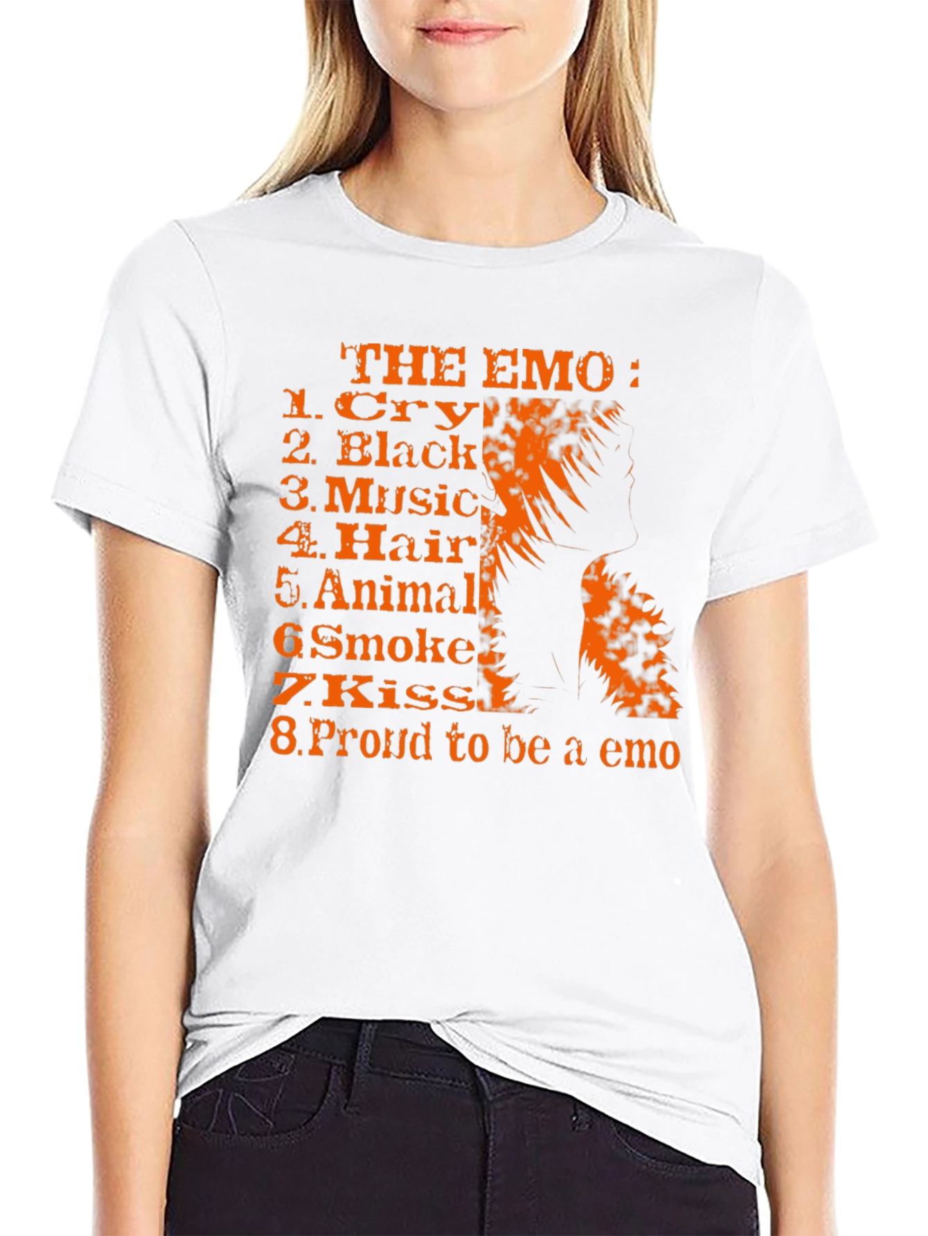 The Emo: Black T-Shirt