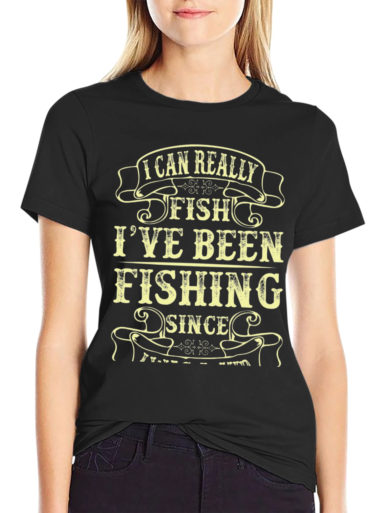 Funny Fishing T-Shirt - I Can Really Fish