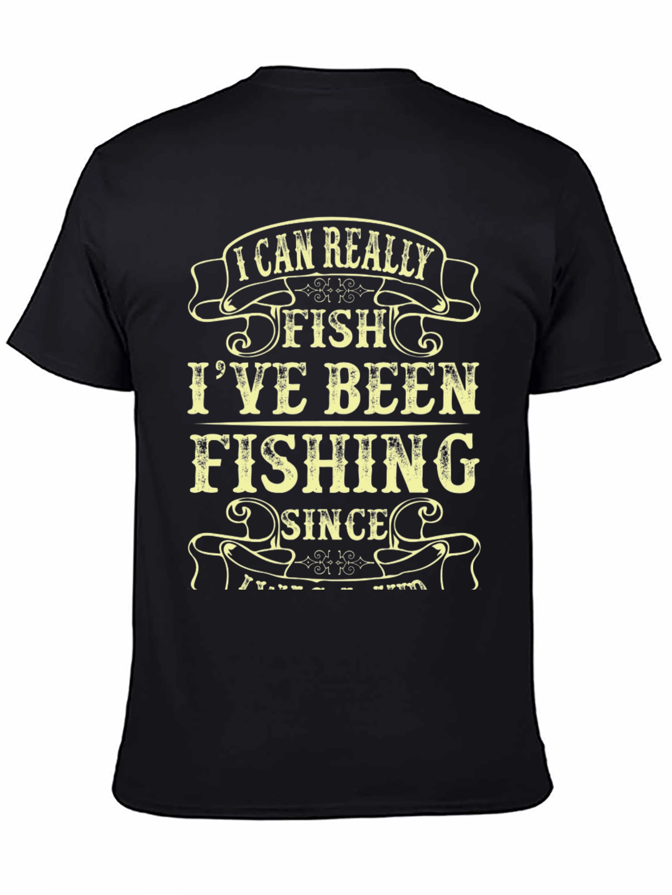 Funny Fishing T-Shirt - I Can Really Fish