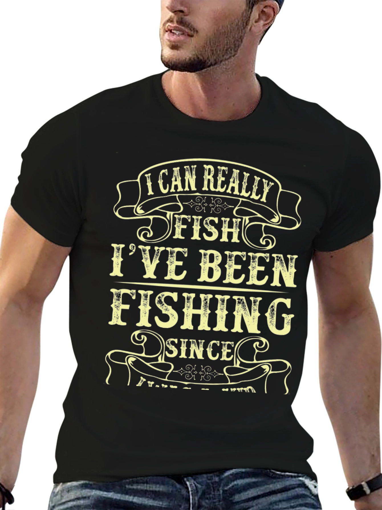 Funny Fishing T-Shirt - I Can Really Fish