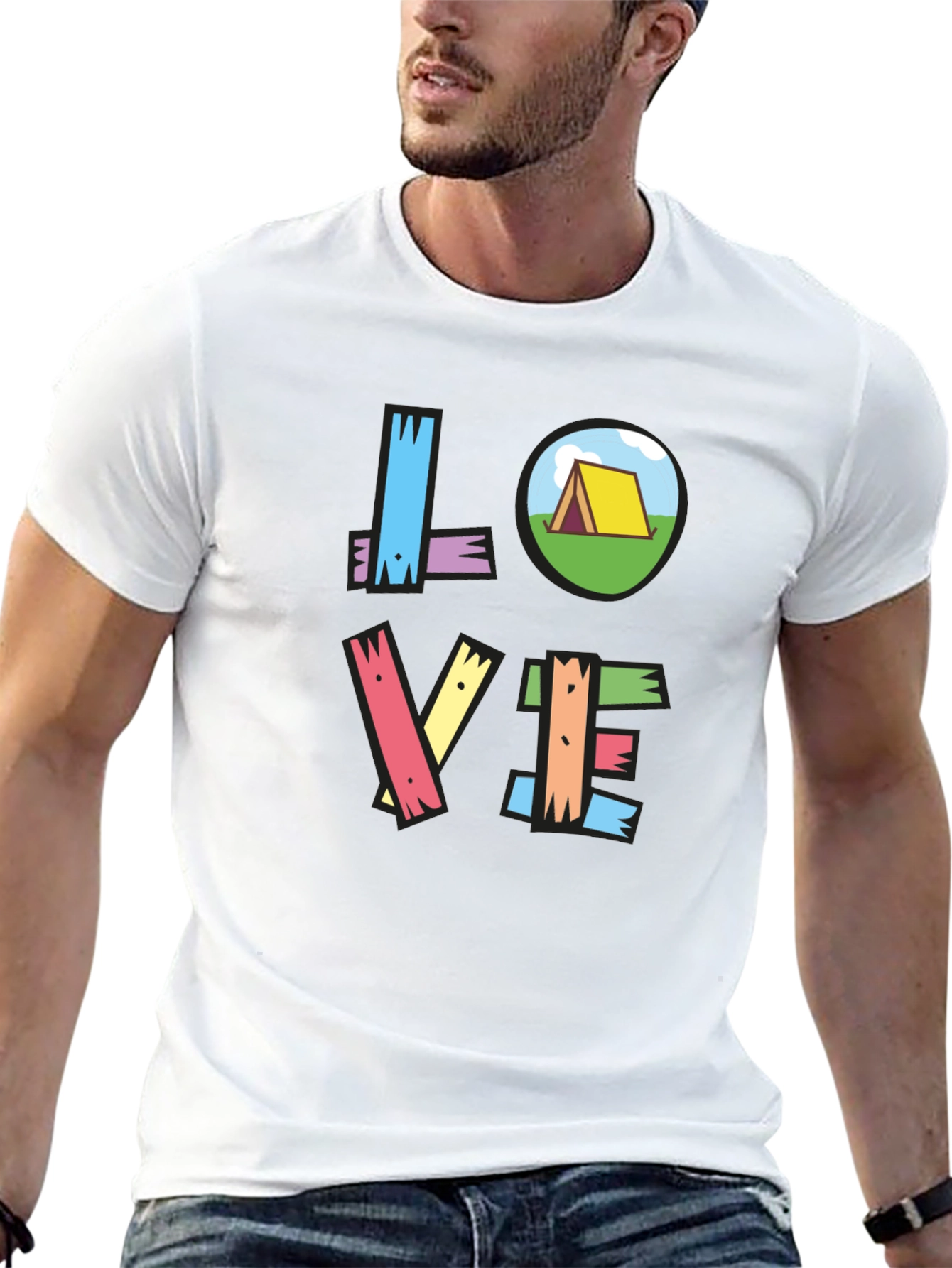 Camping Love T-Shirt - Adventure Time