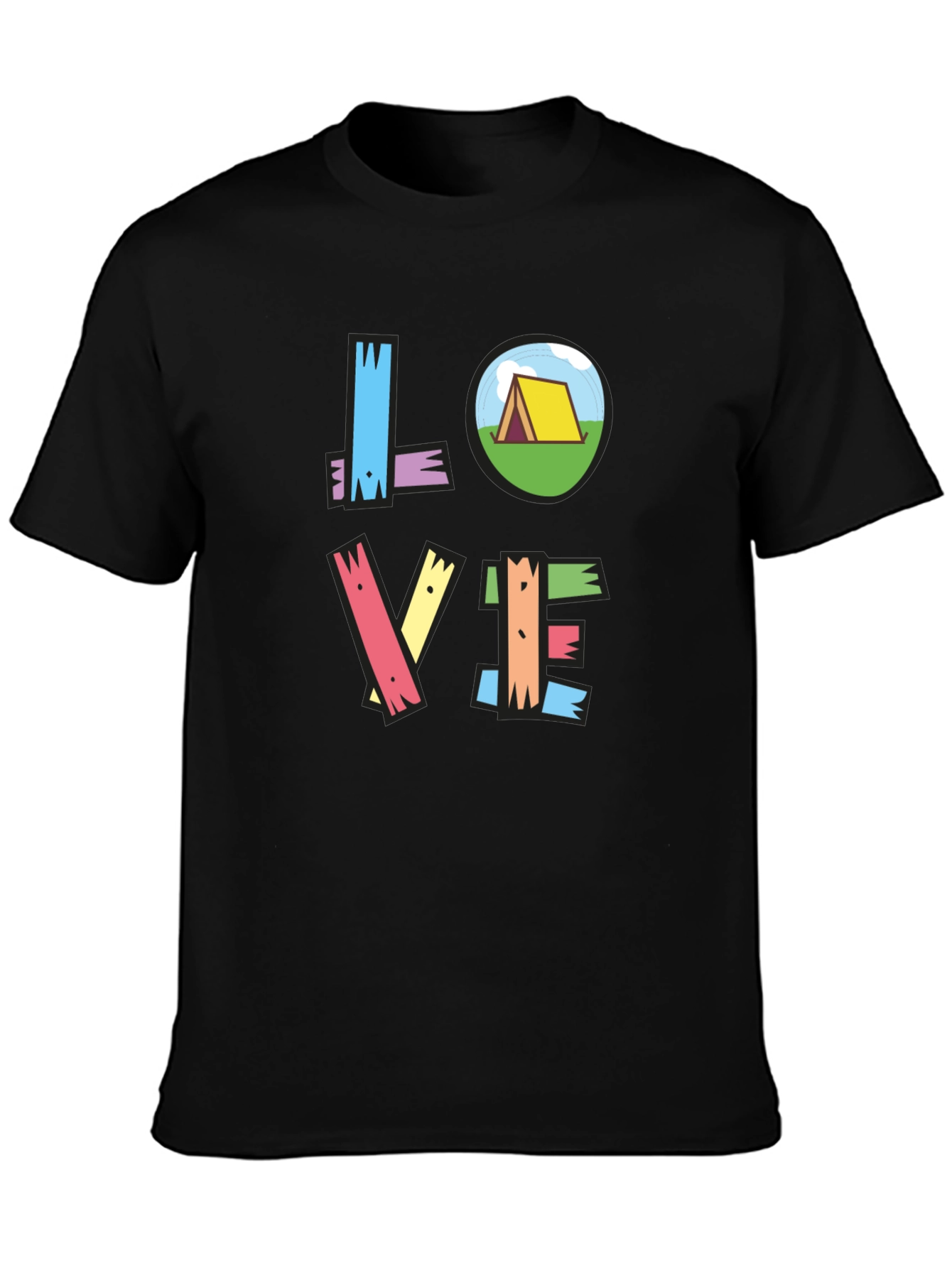 Camping Love T-Shirt - Adventure Time